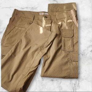 5.11 Tactical Men's Pro Ripstop  Cargo Pants - Khaki Size 36/30